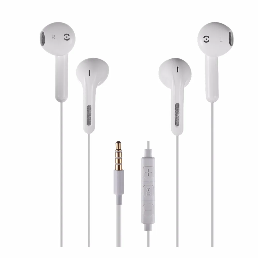 

KUYiA Premium 3.5mm Stereo Earphone with Mic and Remote Control for for iPhone, iPad, Samsung Galaxy, Huawei XIAOMI (1PCS)
