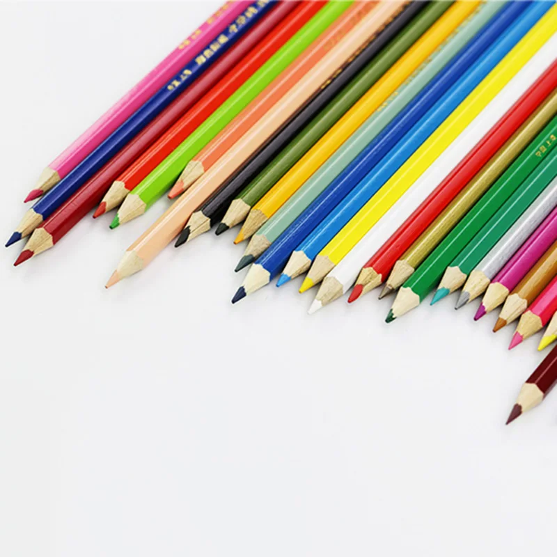 Деревянные нетоксичные высококачественные карандаши для рисования, милые карандаши для школы, офиса, школы, художника, 12 цветов