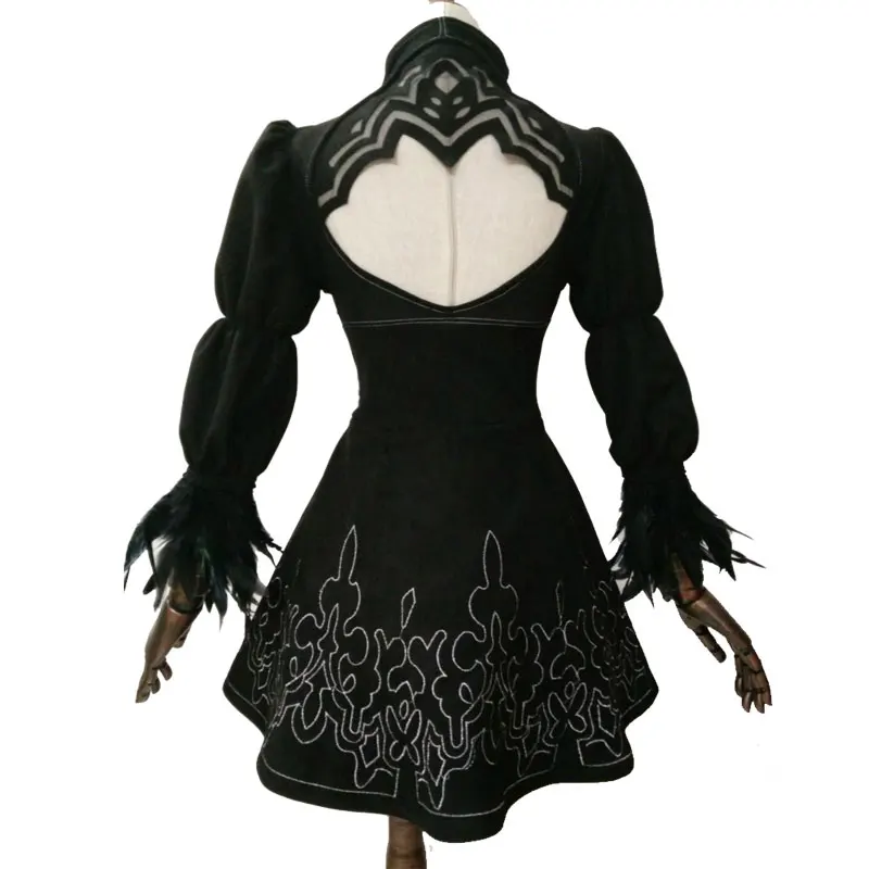 Nier: Платье для костюмированной вечеринки Automata YoRHa No. 2 Модель B женские костюмы на