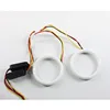 Car Halo Rings Angel Eyes  LED White and Yellow 60/70/80/90/95/100/110/120 MM Motorcycle Car Angel Eyes LED Waterproof DC 12V 3W ► Photo 2/6