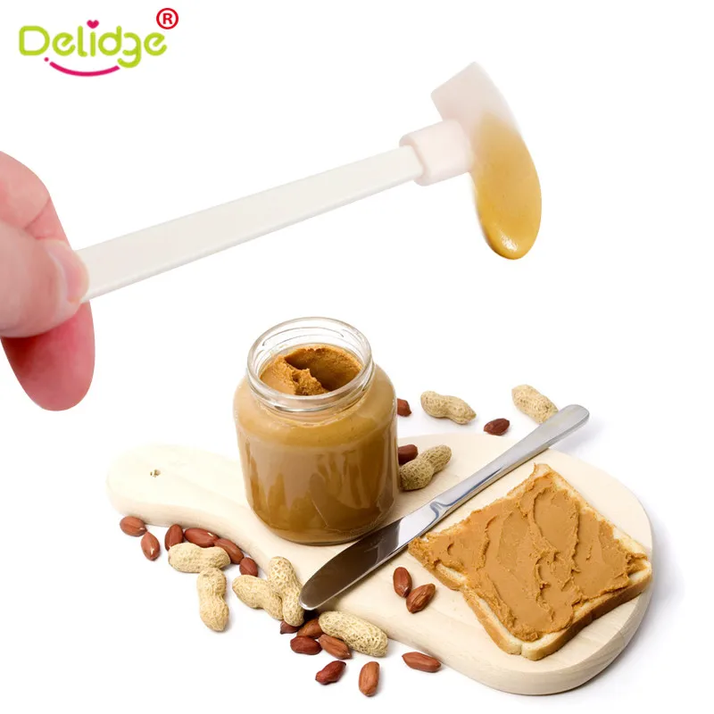 Delidge 1pc Ceative Household Kitchen Long Bottle Scraper for Jam Sauce