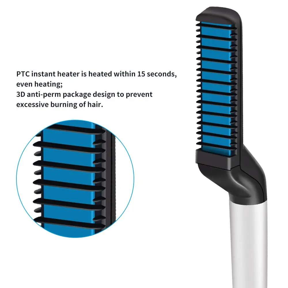 newmen pro heated beard brush review