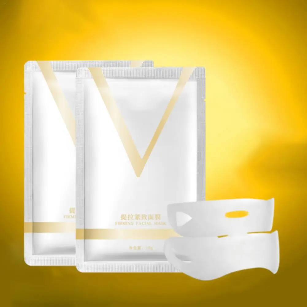 V Line Face Mask Lifting Mask Double Chin Reducer Face Firming Lifting Moisturizing Patch Hanging Ear Mask Quick Delivery