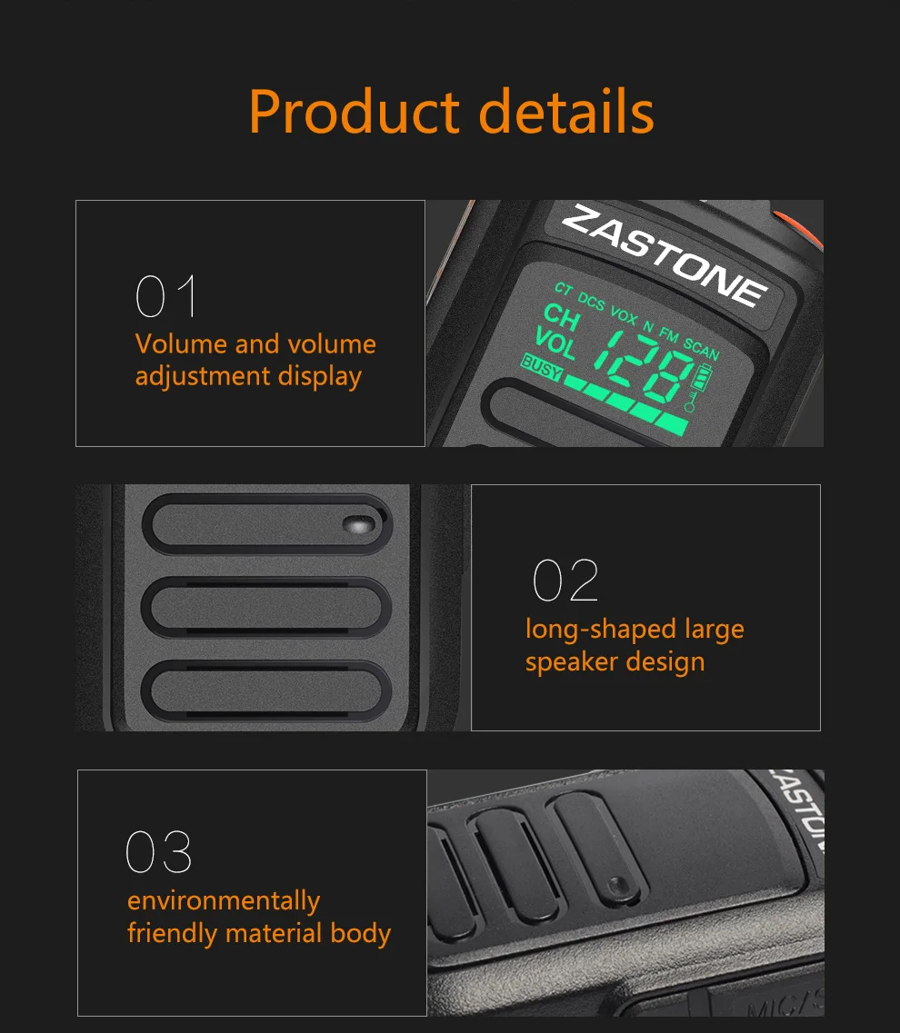 2 шт.) Zastone Mini9 портативное мини-радио иди и болтай walkie talkie UHF 400-480 МГц Любительская радиолюбителей двухстороннее радио 128CH telsiz