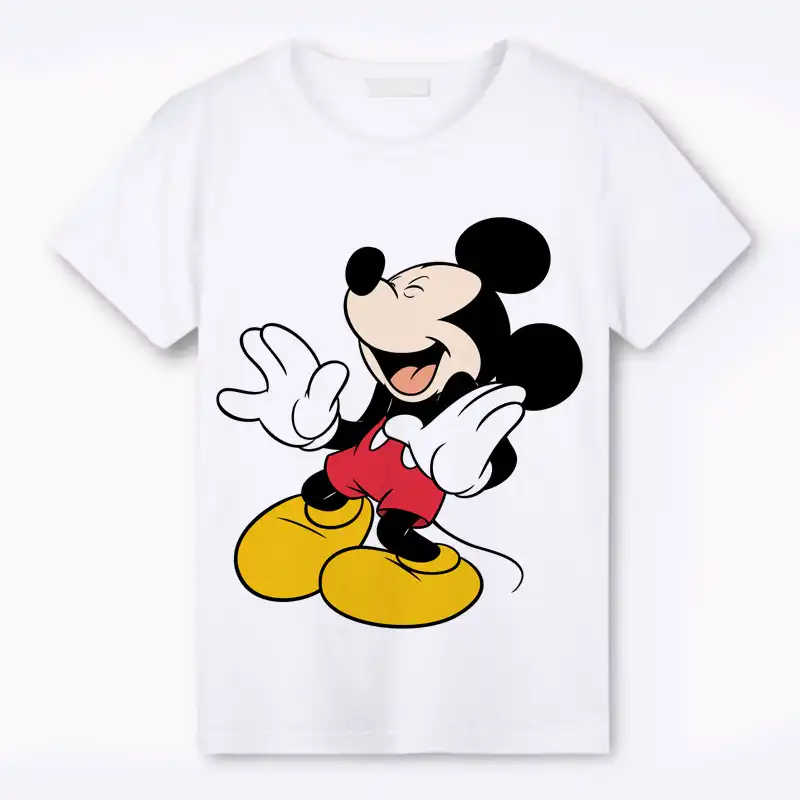 polos estampados de mickey mouse