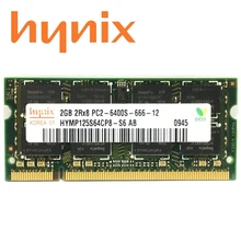 1G 1G 2G 4GB 2GB PC2 6400 5300 DDR2 667MHz 800MHz portátil RAM portátil de memoria RAM uso original hynix/chipset