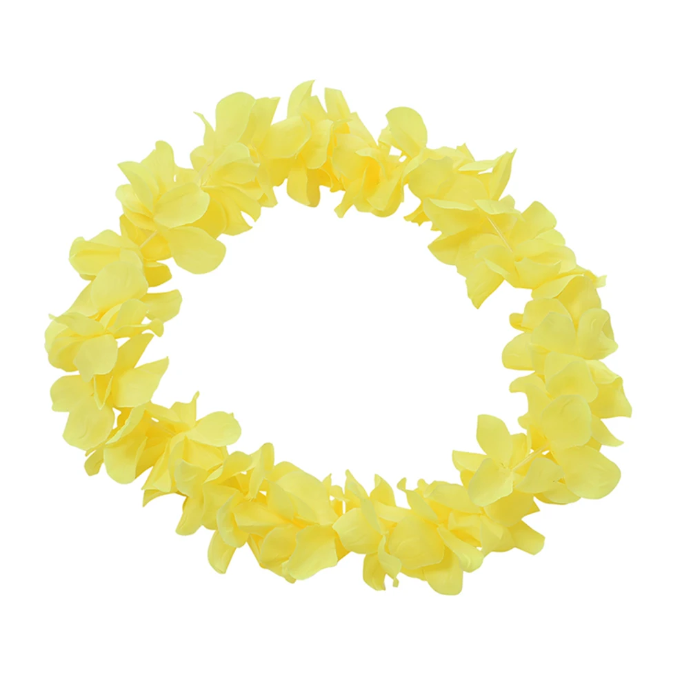 Горячее ожерелье Гавайские пляжные украшения для свадебной вечеринки венки вечерние аксессуары для мероприятий сувениры Черлидинга искусственный цветок