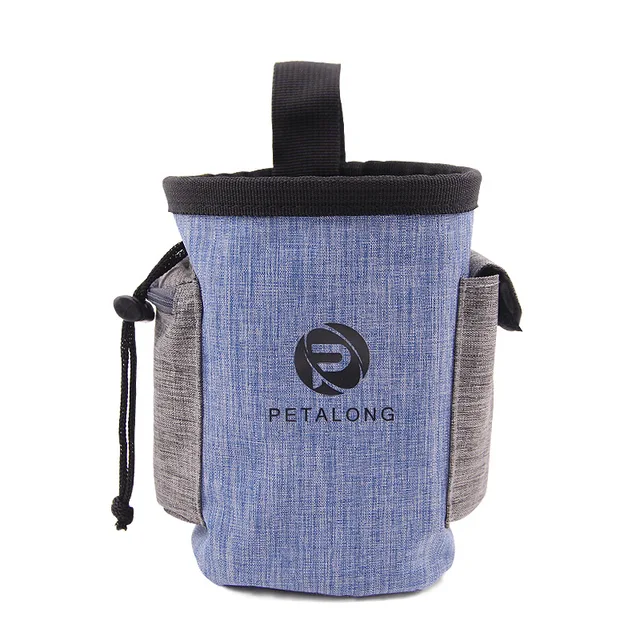 Dilight Dog Treat Training Pouch Large Bag Dog Treat Training Pouch Bag Sport Running Drawstring Waist Bag Poop Bag Dispenser