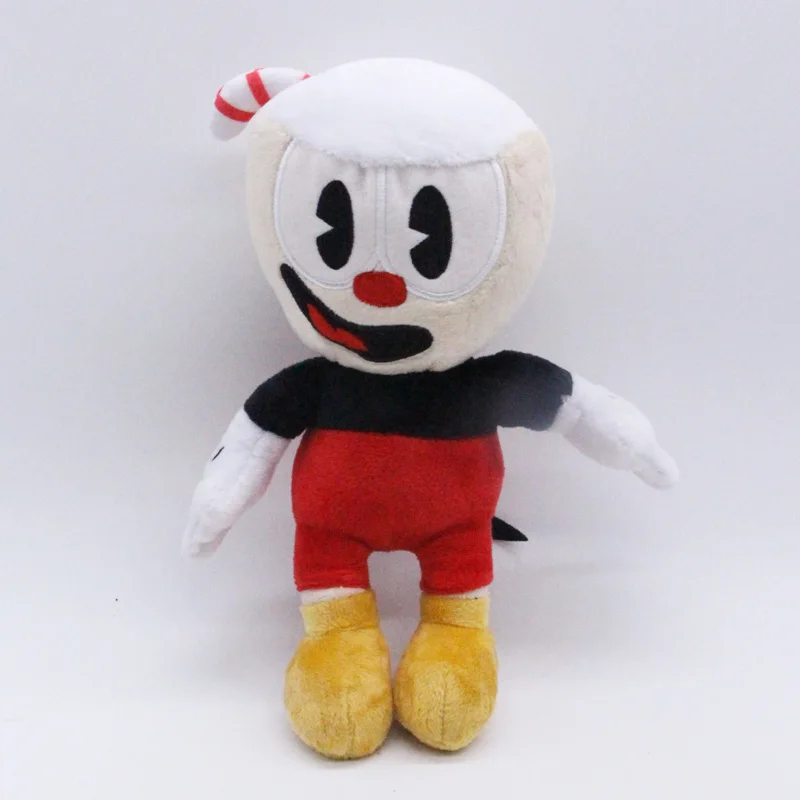 25 см игра Cuphead плюшевая игрушка Mugman плюшевые куклы игрушки для детей|Персонажи