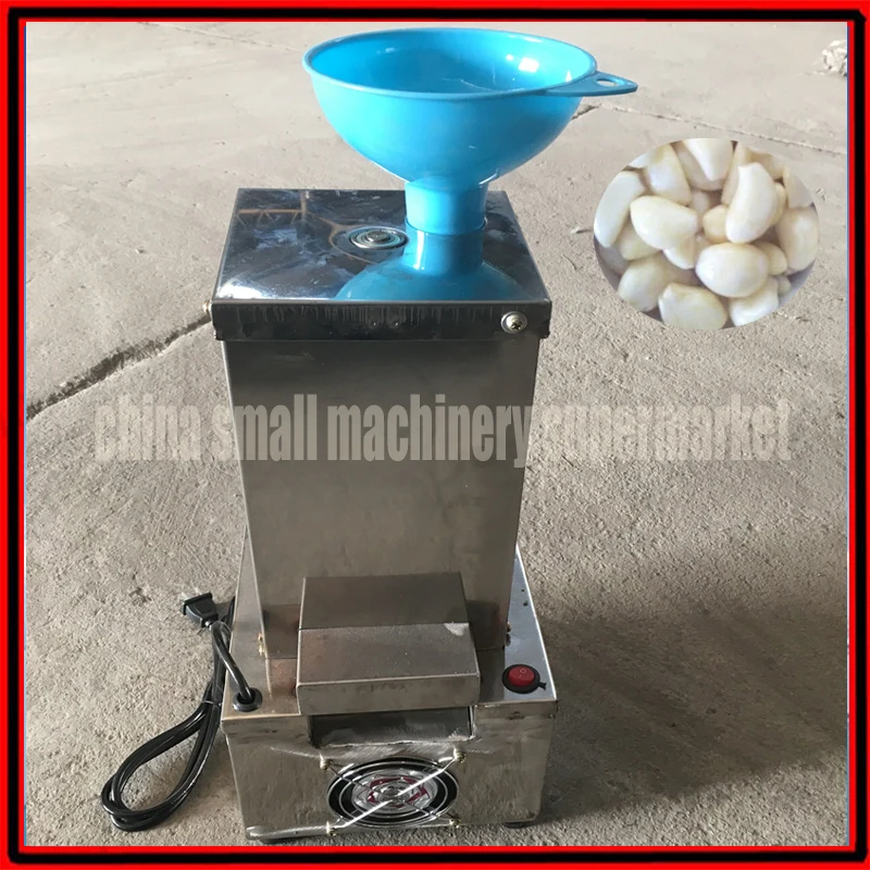 

Stainless steel House hold auto dry garlic hulling machine/garlic skin removed machine huller peeling Peeled machine