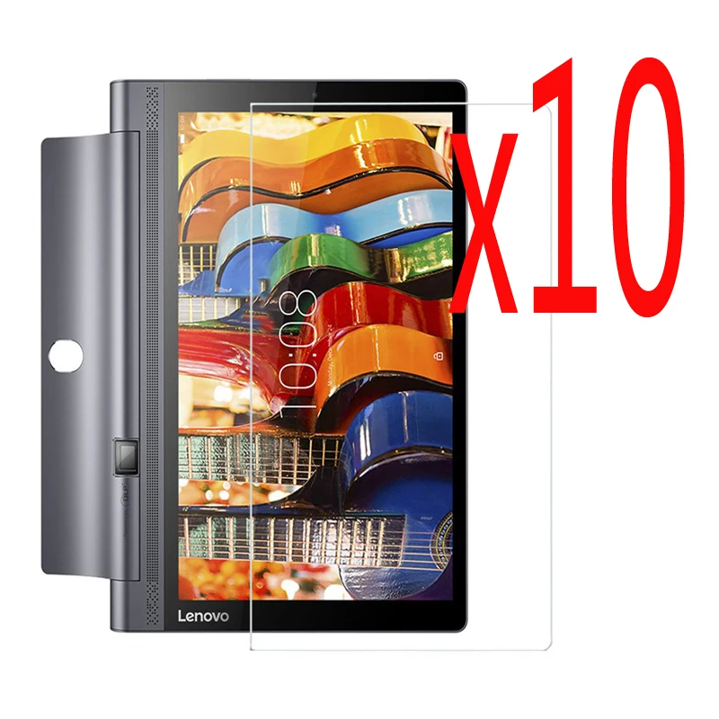 10x Прозрачная пленка + чистая ткань Защитная для ЖК-экрана Lenovo YOGA Tab 3 10 YT3-X50F X50L X50M |