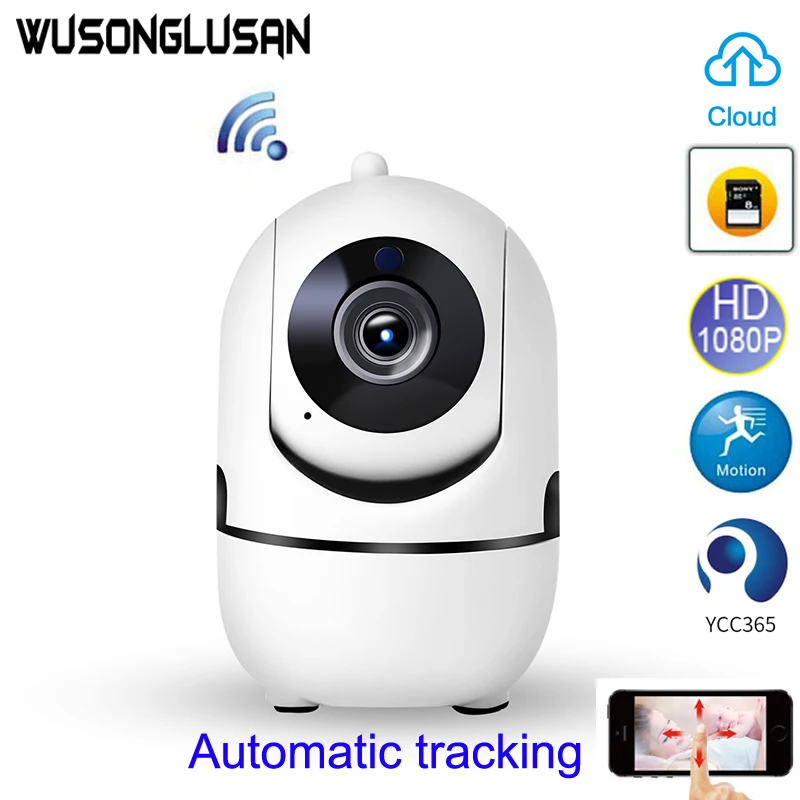 

Cloud IP camera wifi Mini 1080P 720P Support P2P Two way Audio Auto Tracking motion Detector for CCTV Home Security Monitor