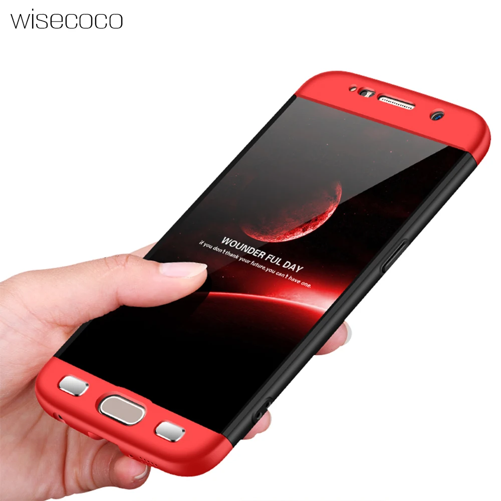

Luxury Hard shell Case For Samsung Galaxy s10 S6 S7 Edge G9200 G9250 Cover 360 Degree Full Protector Matte Cases