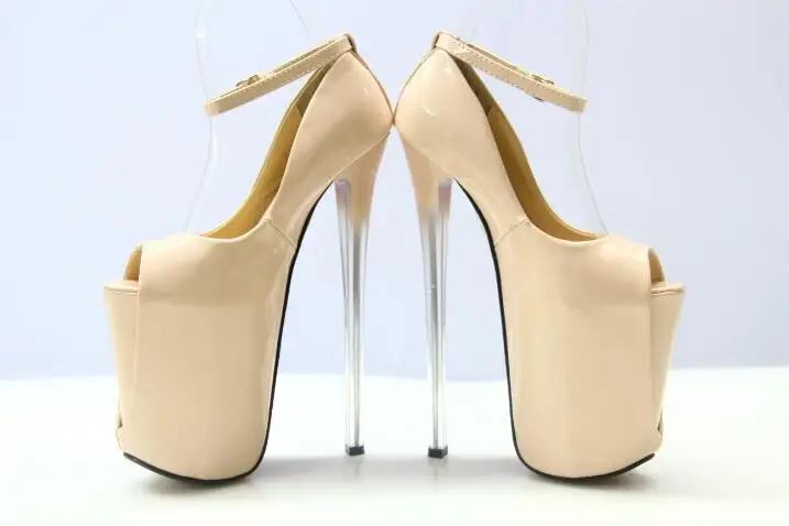 CDTS zapatos mujer Plus34-42 43 пикантные Туфли на высоких каблуках; туфли на высоком каблуке 16/19/22 см, шпильки, обувь на каблуке с пряжкой, обувь на платформе, Ремешок на щиколотке женские свадебные кеды