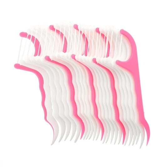 

New High Quality 25pcs Healthy Dental Teeth Floss Flosser Toothpick Oral Care Teeth Cleaning Useful B008-10