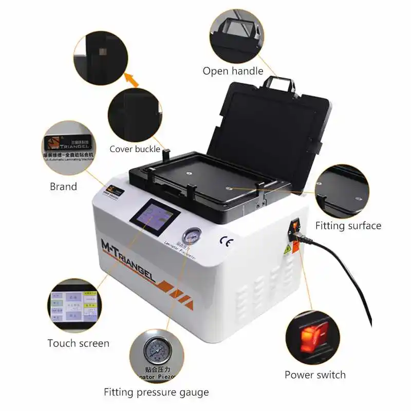  Automatic Bubble Removing Machine LCD Screen Separator Preheater OCA Glue Polarizer Film LCD Screen