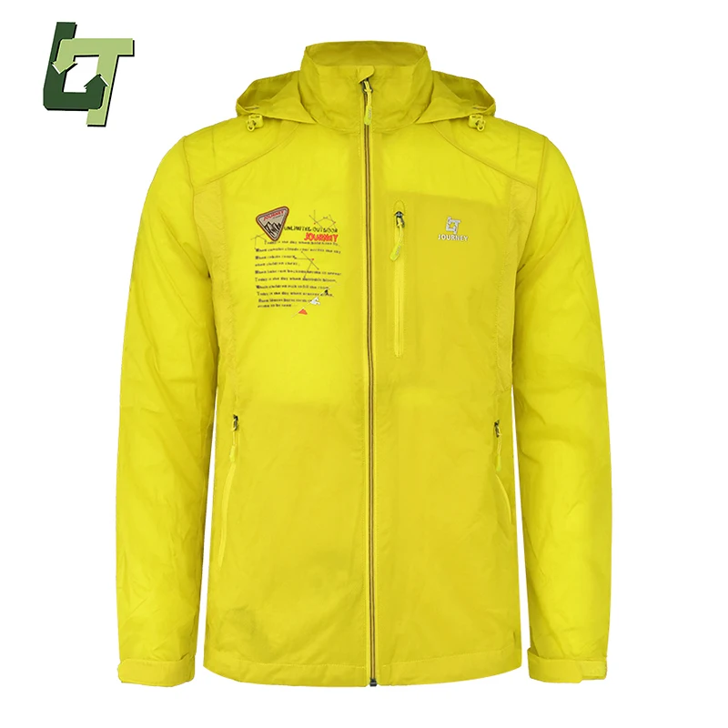 Summer Men Jackets Outdoor Sun Protective Clothing Thin Coat Quick Dry