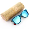EZREAL Brand Designer wood Sunglasses New men Polarized Blue Skateboard Wood sunGlasses with Original Box Retro Vintage Eyewear ► Photo 3/6