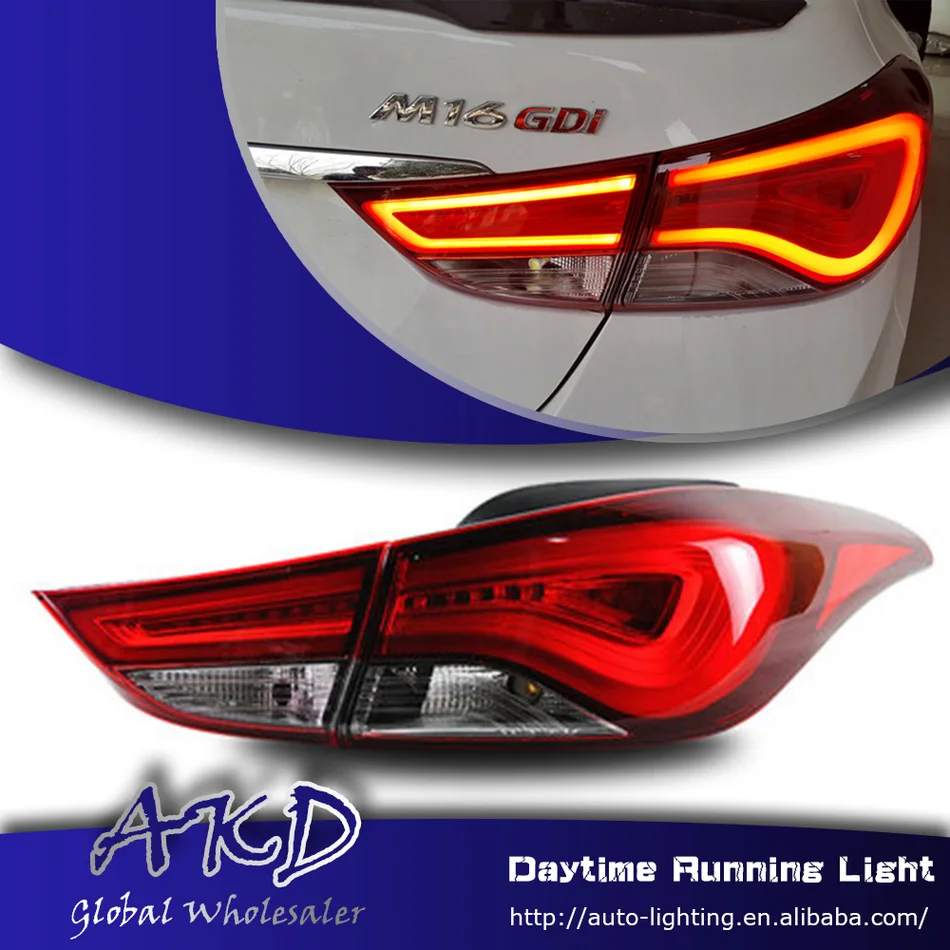 One Stop Shopping Styling for Hyundai Elantra Tail Lights 2011 2015 New