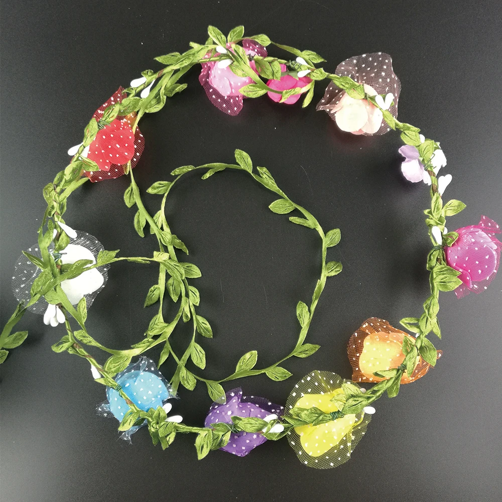 

200M Silk Artificial Leaf Leaves Ivy Flower Wedding Decoration DIY Scrapbooking Craft Decorative Garland Wreath Fake Flower