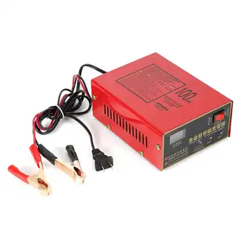 12V24V 10A 6-105AH Universal Car Battery Charger Motorcycle Battery Charger Lead Acid Battery Charger Free Shipping