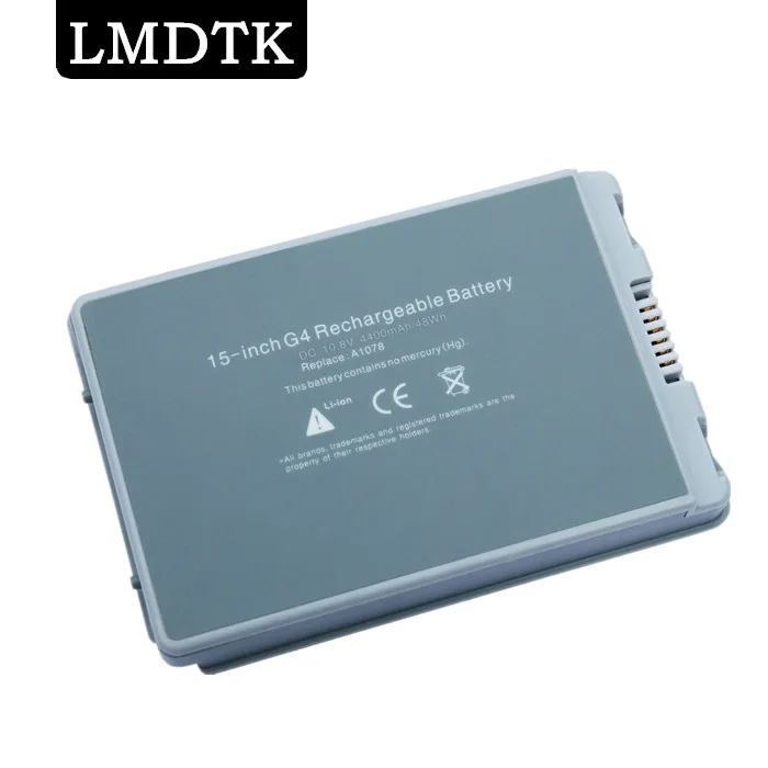 LMDTK Новый аккумулятор для ноутбука Apple PowerBook G4 15 &quotA1106 15&quot алюминиевая серия A1078