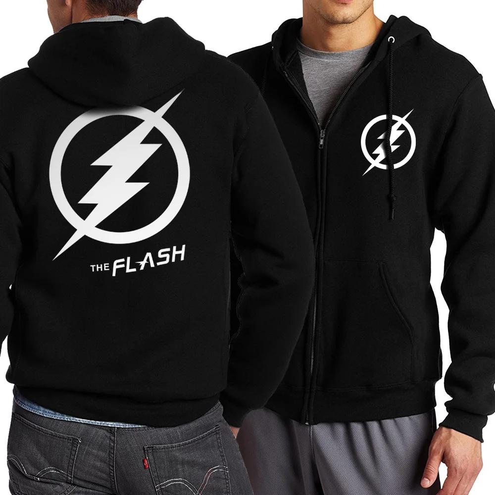 Дэдпул/The Flash STAR S.T.A.R. Labs/Batman/мужские толстовки весна осень мужской спортивный костюм на молнии модная Толстовка