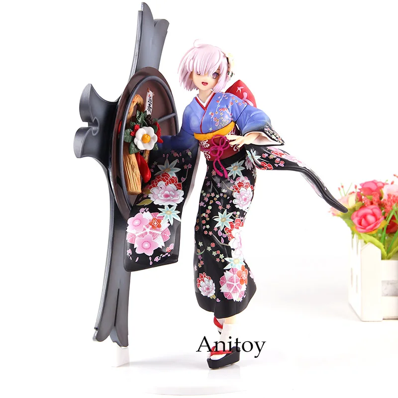

Fate/Grand Order Shielder Mash Kyrielight Kimono Ver. PVC Fate Mash Figure Action Collection Model Toys