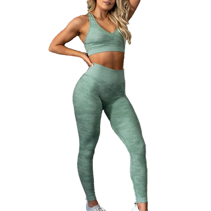 

2019 New Arrival Women Sexy Low-cut Sporty Two Piece Sets Slim Casual Solid Color Cross Strape Fitness tracksuit women