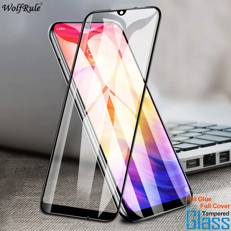 

For Glass Xiaomi Redmi Note 7 Screen Protector Full Glue Cover Tempered Glass For Xiaomi Redmi Note 7 Pro Glass Xiomi Phone Film