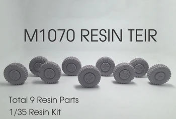 

Resin Kits 1/ 35 The M1070 RESIN TEIR include 9 tyres Resin Model DIY TOYS resin figure new