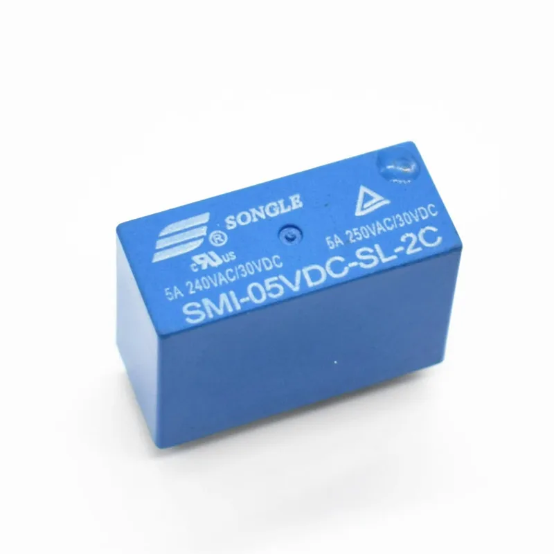 Реле питания 5V SMI-05VDC-SL-2C 5A 250VAC/30VDC 8 pin | Обустройство дома