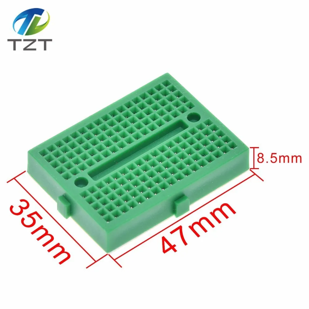 Завеса SYB 170 миниатюрный беспаечный Прототип Breadboard галстук точки 35*47*8 5 мм для arduino