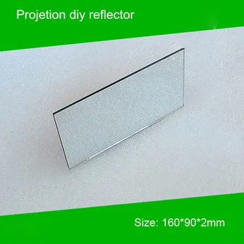 

Free shipment 1 piece 160*90*2mm Mini Projector Reflector Projector Mirror accessory
