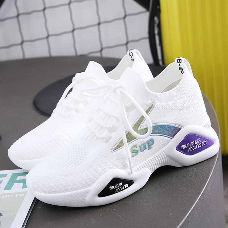 

sneakers Women 2019 Spring Fashion Breathable Casual Cozy Flat Shoes platform Shoes Outdoor Ladies chunky Dad Sneakers