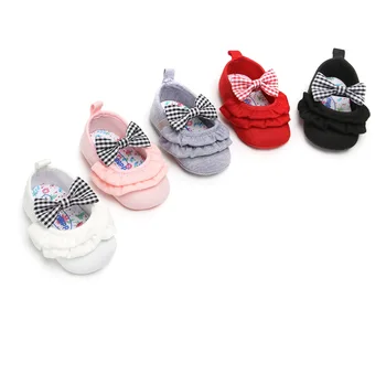 

Newborn Baby Girls Princess Shoes First Walkers Soft Sole Nonslip Footwear Hot Moccs Shoe Fashion Bowknot Bebe Baby Shoes.CX60C