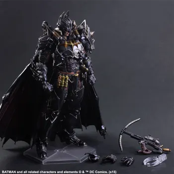 

Steampunk Batman Play Arts Kai Action Figure PVC Toys 270mm Anime Movie Model Steampunk Bat Man Playarts Kai