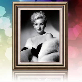 

Needlework Diy Diamond Embroidery Marilyn Monroe DIY 5D Diamond Painting Cross Stitch Square Rhinestone Picture Home Paintings