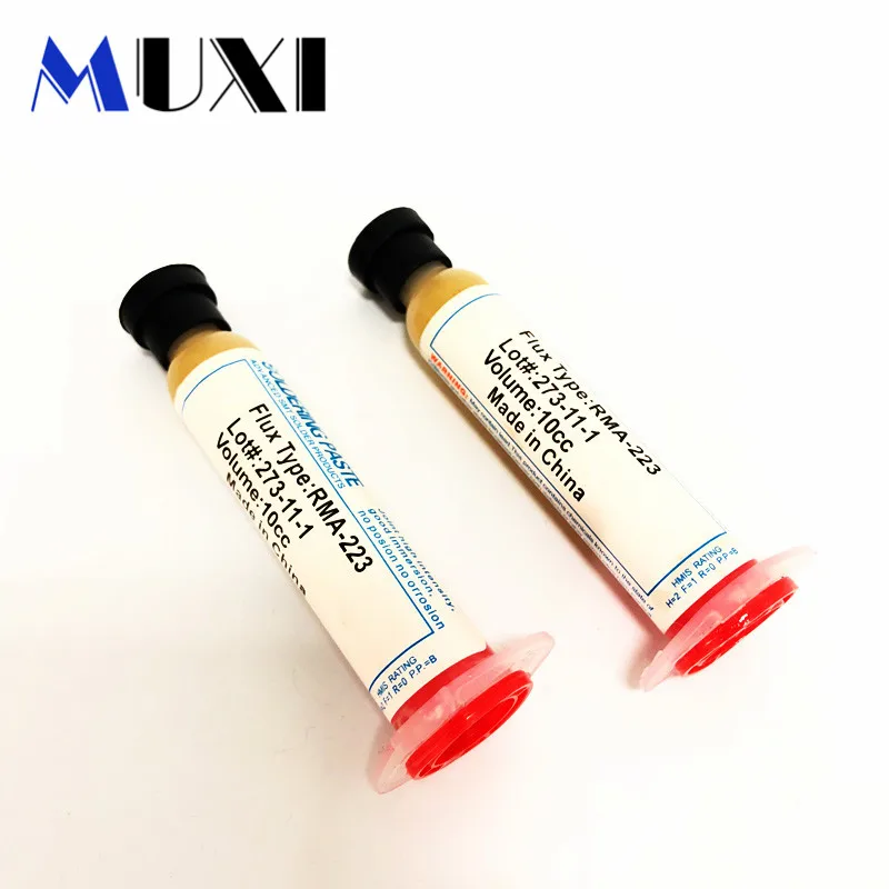 1pcs DIY repair Tool Soldering Paste 10cc Flux Grease RMA223 for Chips Computer Phone LED BGA SMD PGA PCB