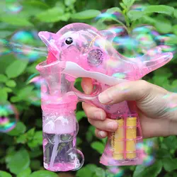 50 мл пузырьковая вода дельфины пузырьки Автоматическая игрушка электричество водяной пистолет детский игрушечный пистолет для мыльных