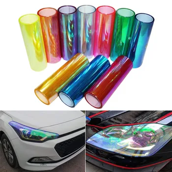 

New Film Stickers Headlights Color Changing Turned Waterproof For Car Light Lamp Taillights CSL2018