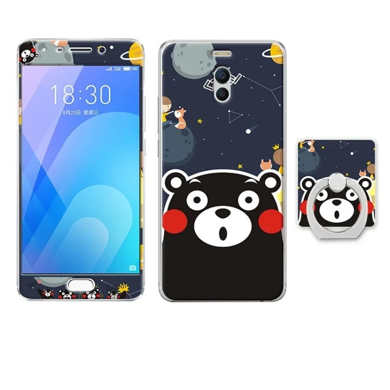 Meizu M6 note case cover glass screen protector  (28)