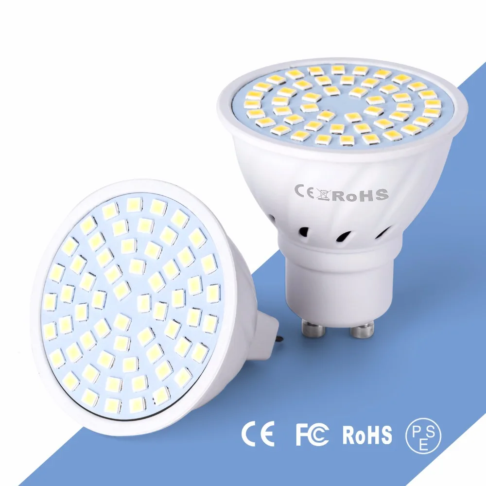

E27 Led Bulb GU10 Candle Lamp E14 MR16 Lampada B22 220V Spotlight GU5.3 3W 5W 7W Home Lighting 48 60 80leds Corn Bulb 2835 SMD