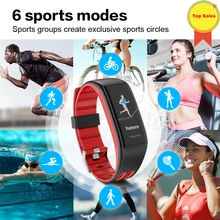 Sport smartband Bracelet Heart Rate Fitness Tracker Pedometer Watch Sleep professional IP68 Waterproof Bluetooth Smart wristBand id115 smart wristbands fitness tracker smart bracelet pedometer bluetooth smartband waterproof sleep monitor wrist watch