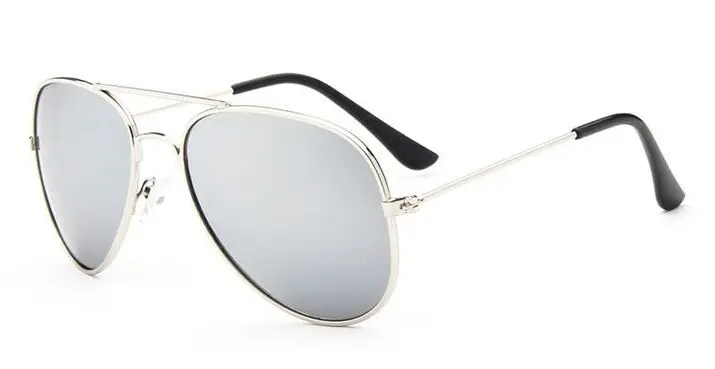 New Brand Designer Sun Glasses for Children Cool Mirror Reflective Metal Frame Kids Sunglasses Children's Glasses UV400 Sg121