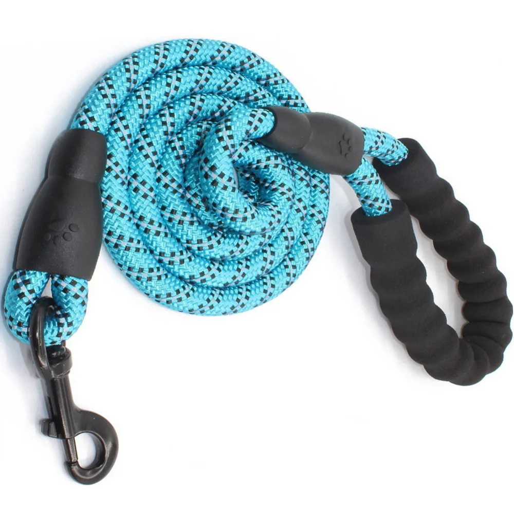 

150cm Strong Dog Leash with Comfortable Padded Handle and Highly Reflective Threads for Medium and Large Dogs For Puppy
