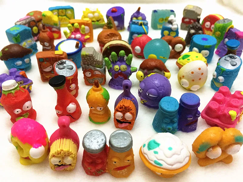20 шт./лот мини игрушки для покупок в Grossery Gang фигурки мусорных отходов аниме кукла
