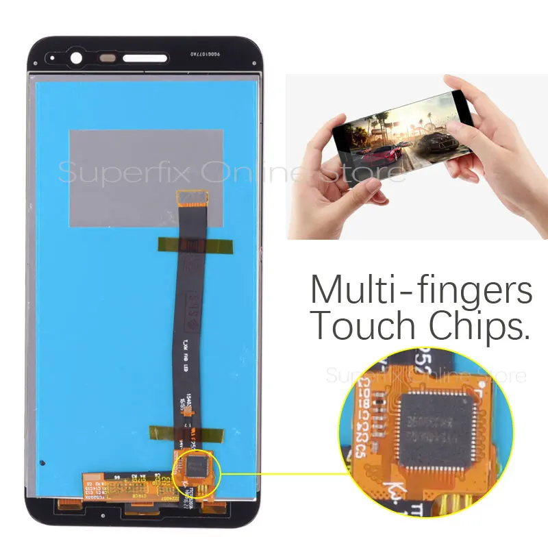T PARTS Оригинал 5 2 &quotдля ASUS Zenfone 3 ЖК дисплей Дисплей ZE520KL Сенсорный экран планшета
