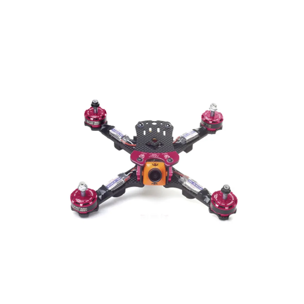 Гоночный Дрон GARTT Scorpion AFRC QR210 FPV F3 OSD 30A 2-6S w/FlySky I6S RTF RC Quadcopter FPV Racer - Цвет: Red