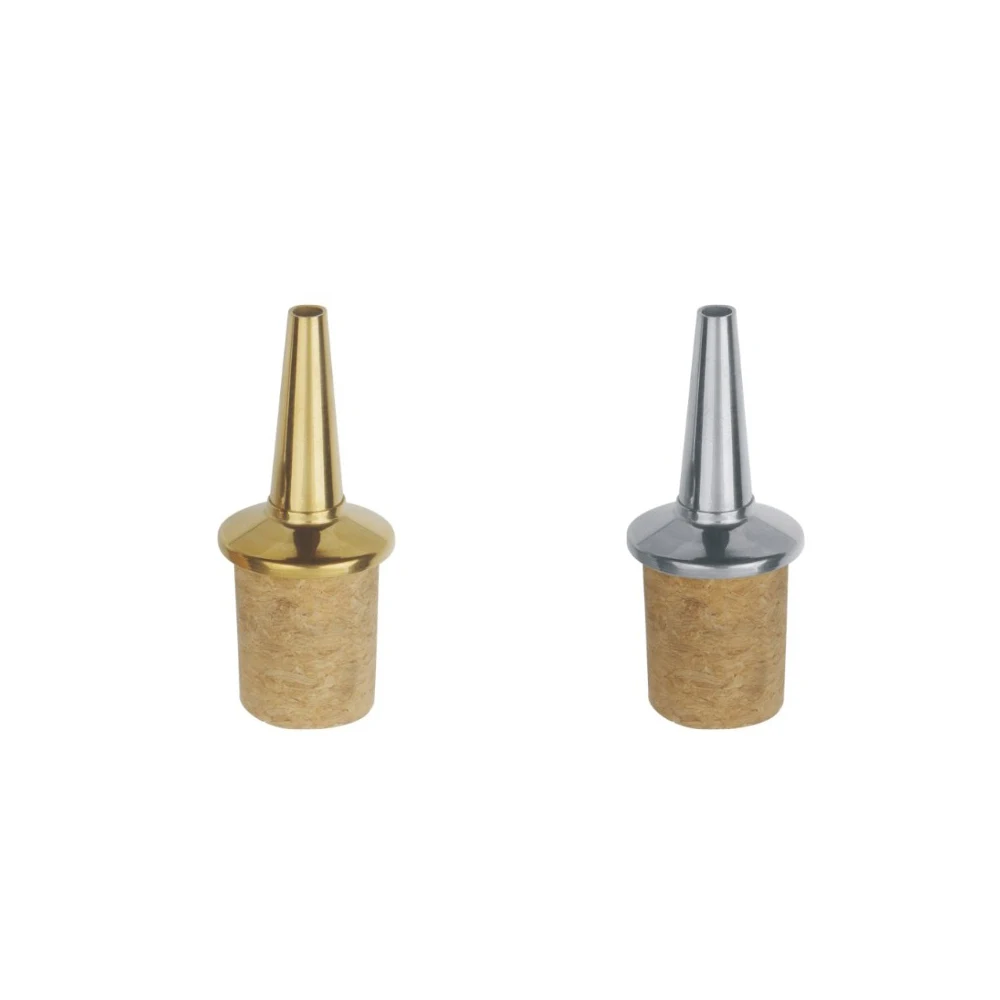 

NEW FREE SHIPPING 10pcs /lot sauce pourer / oliver oil pourer food grade cork and stainless steel 304 classic shape mixed color